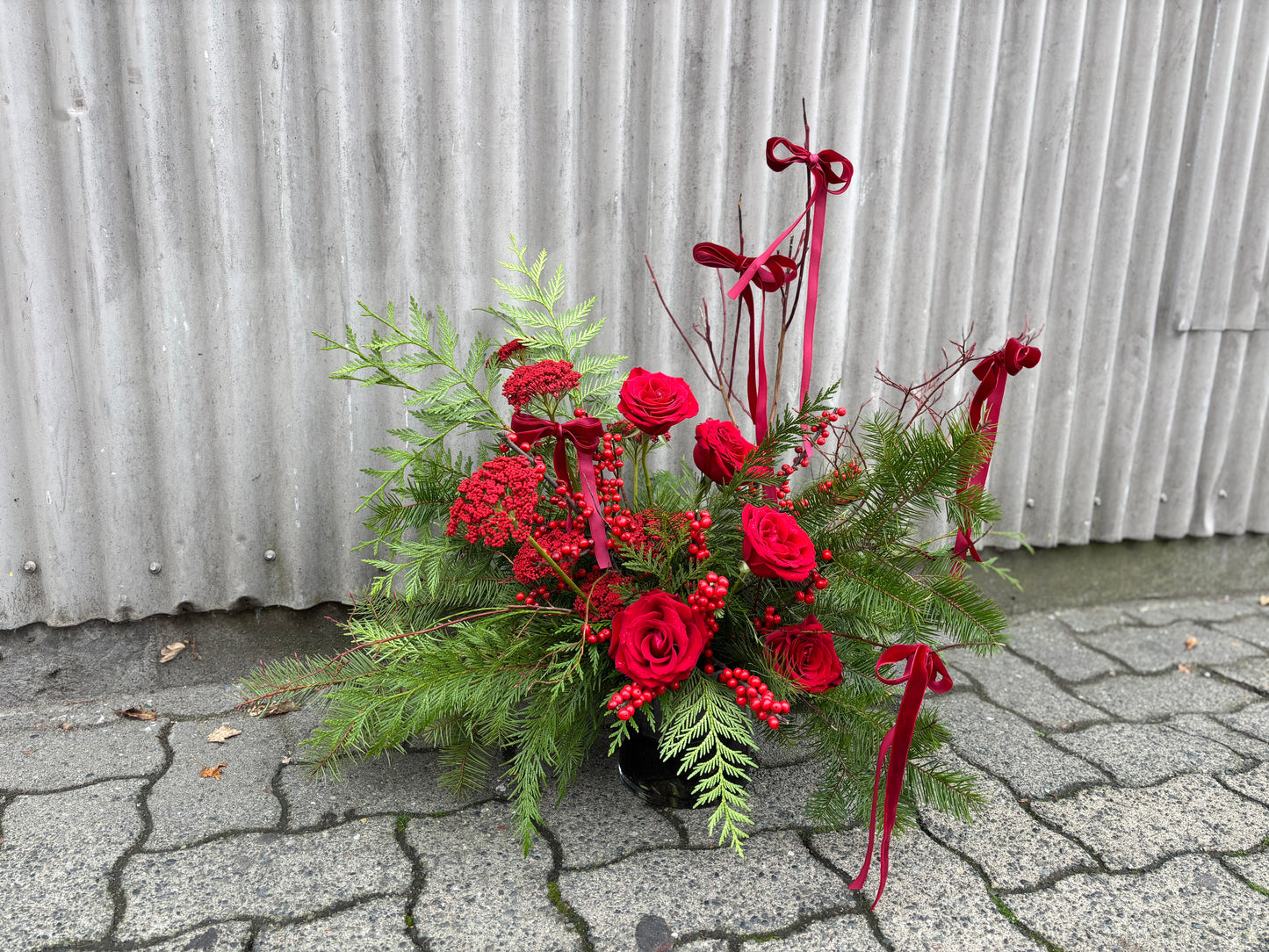 Holiday Essentials Vase Arrangement